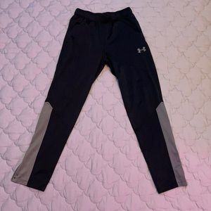 Under Armour Boys Youth Medium Joggers with Zippers